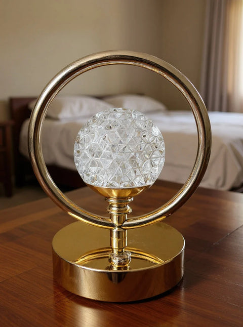 Golden Crystal Ring LED